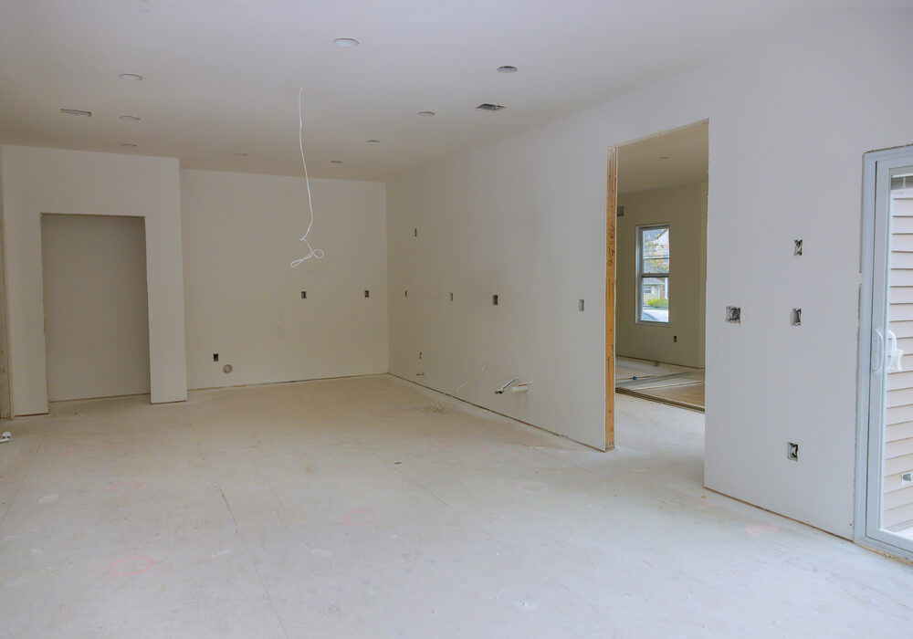 Chantier de rénovation complète